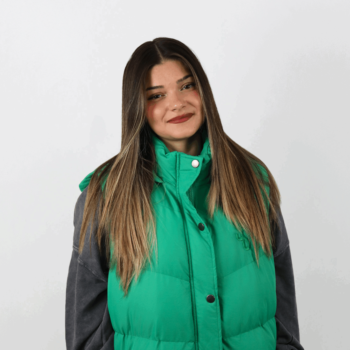SIS Greenline – Doudoune Longue Sans Manche