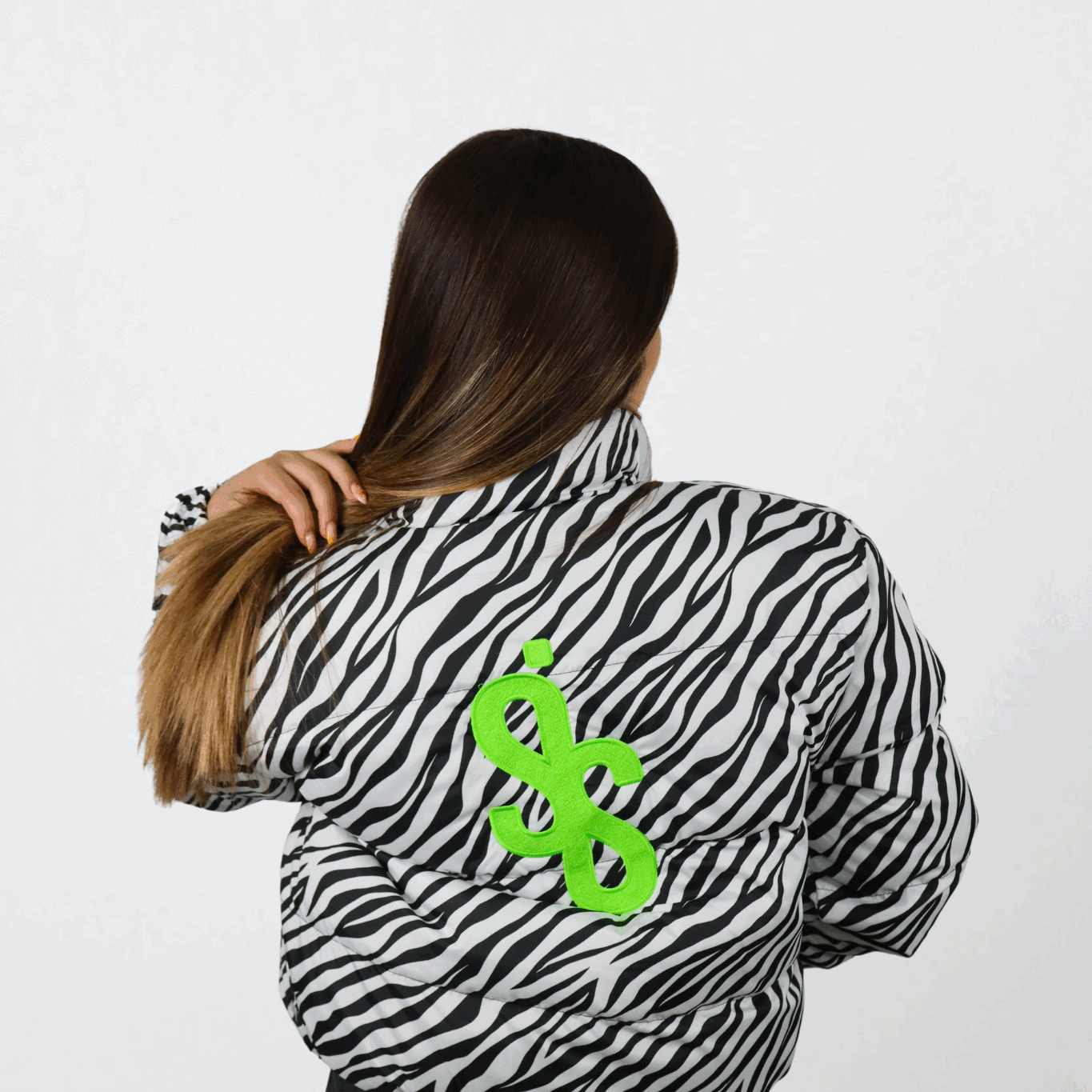 SIS WildStorm – Doudoune Motif Zèbre