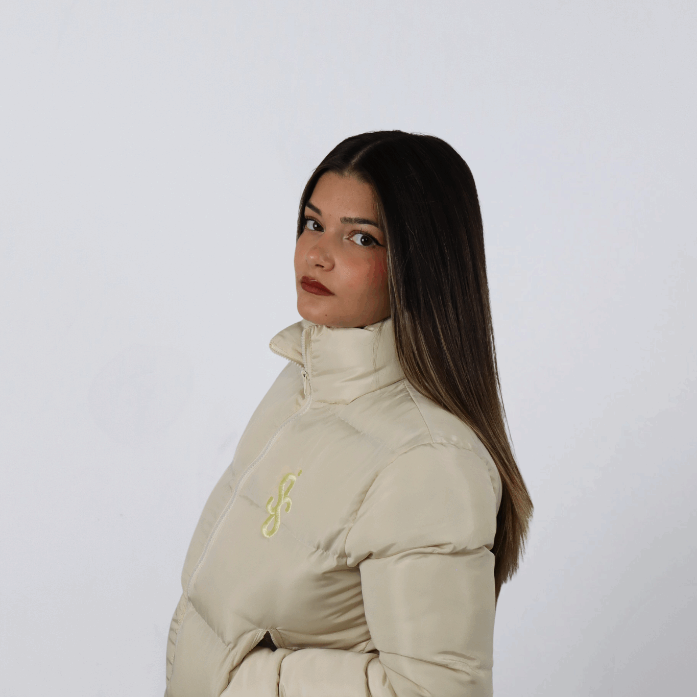 SIS SnowGlow – Doudoune Crème