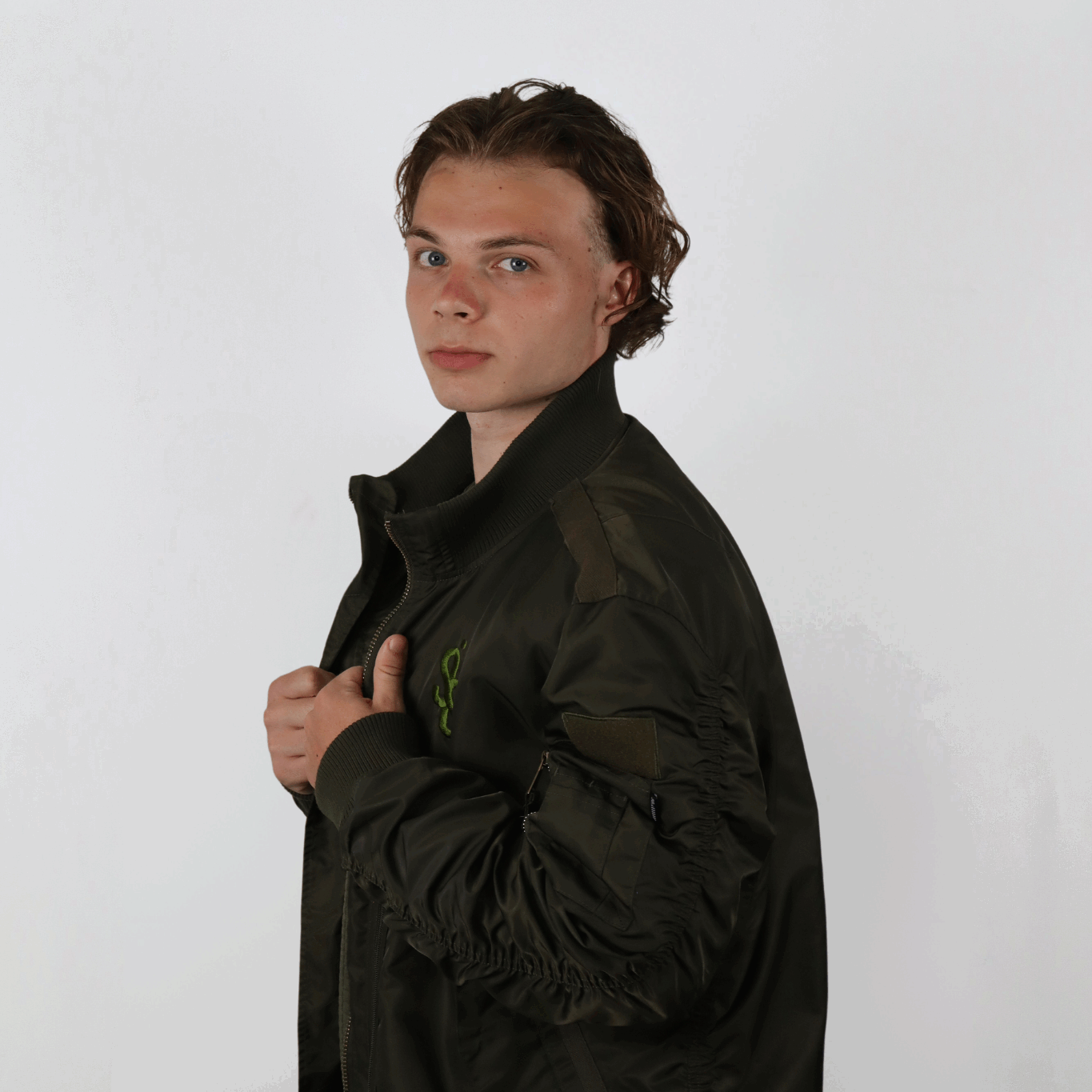 SIS UrbanRoots – Bomber Vert Foncé