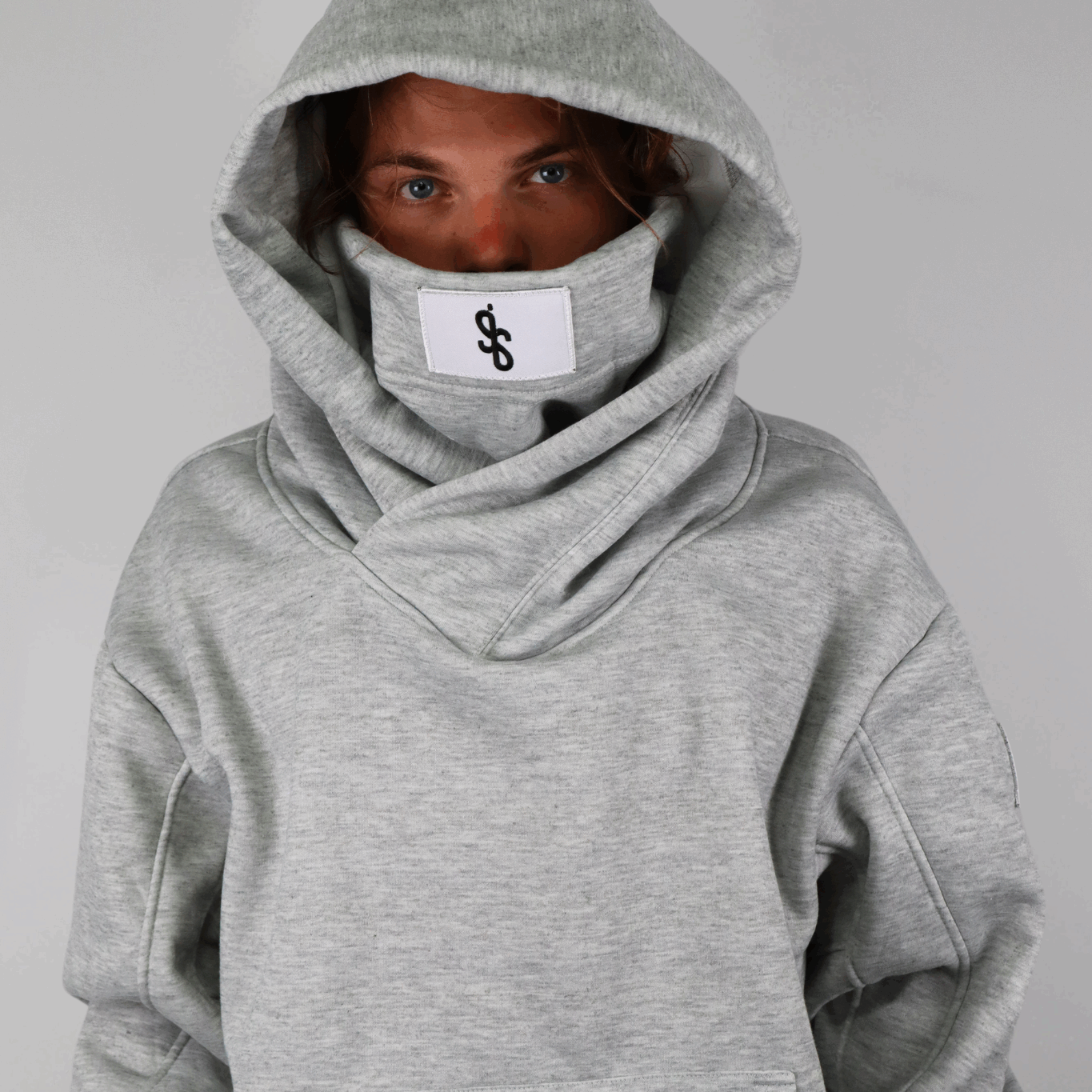 SIS ShadowHood – Sweat Gris à Capuche