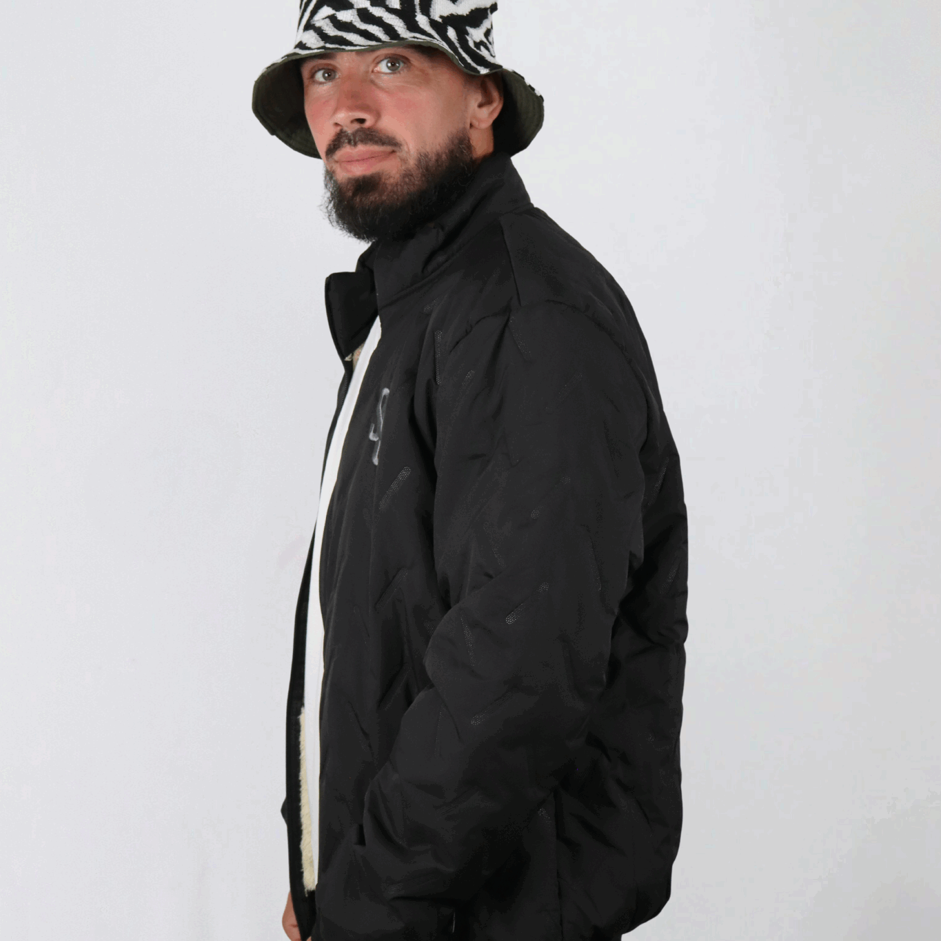 SIS Shadow – Bomber Noir Homme