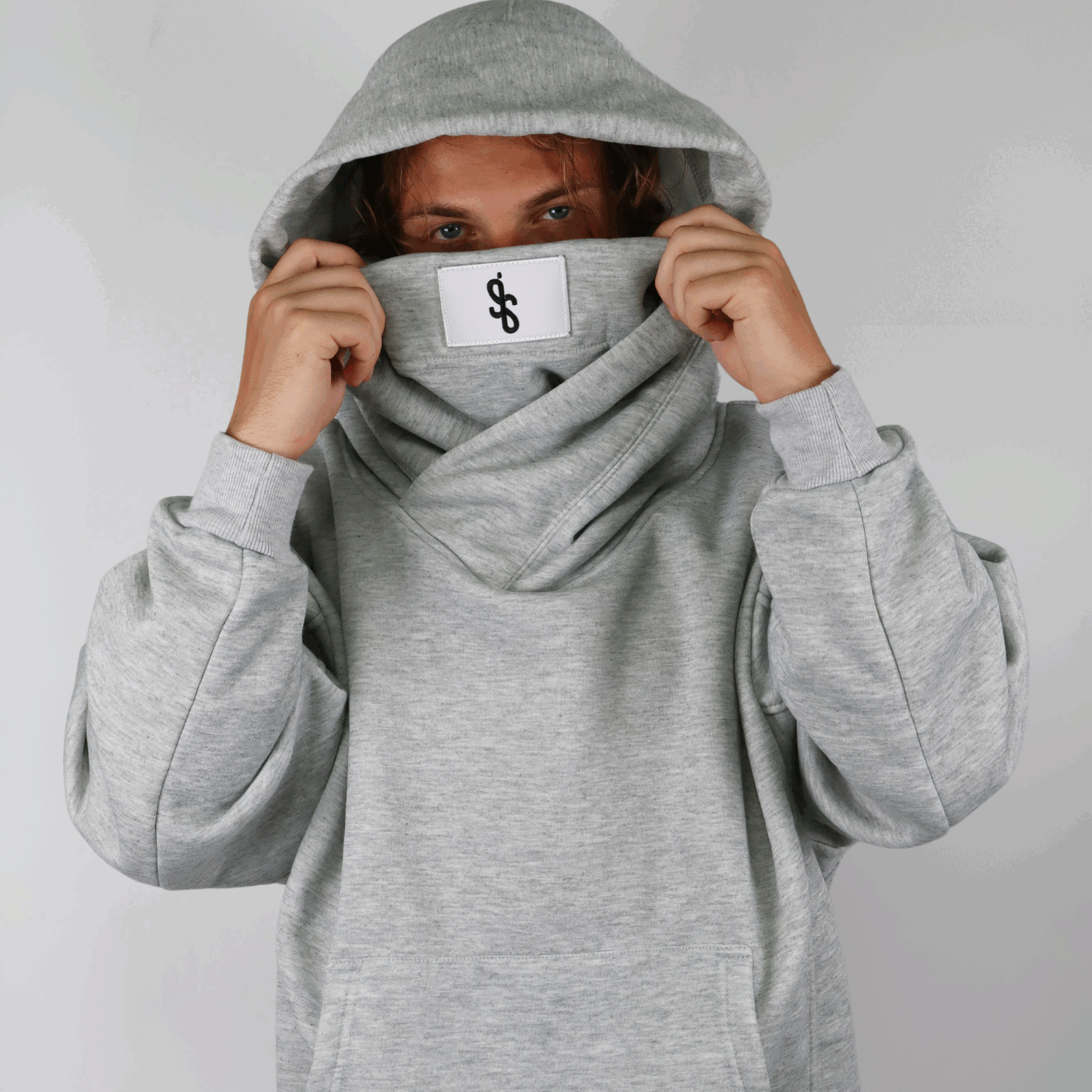 SIS ShadowHood – Sweat Gris à Capuche