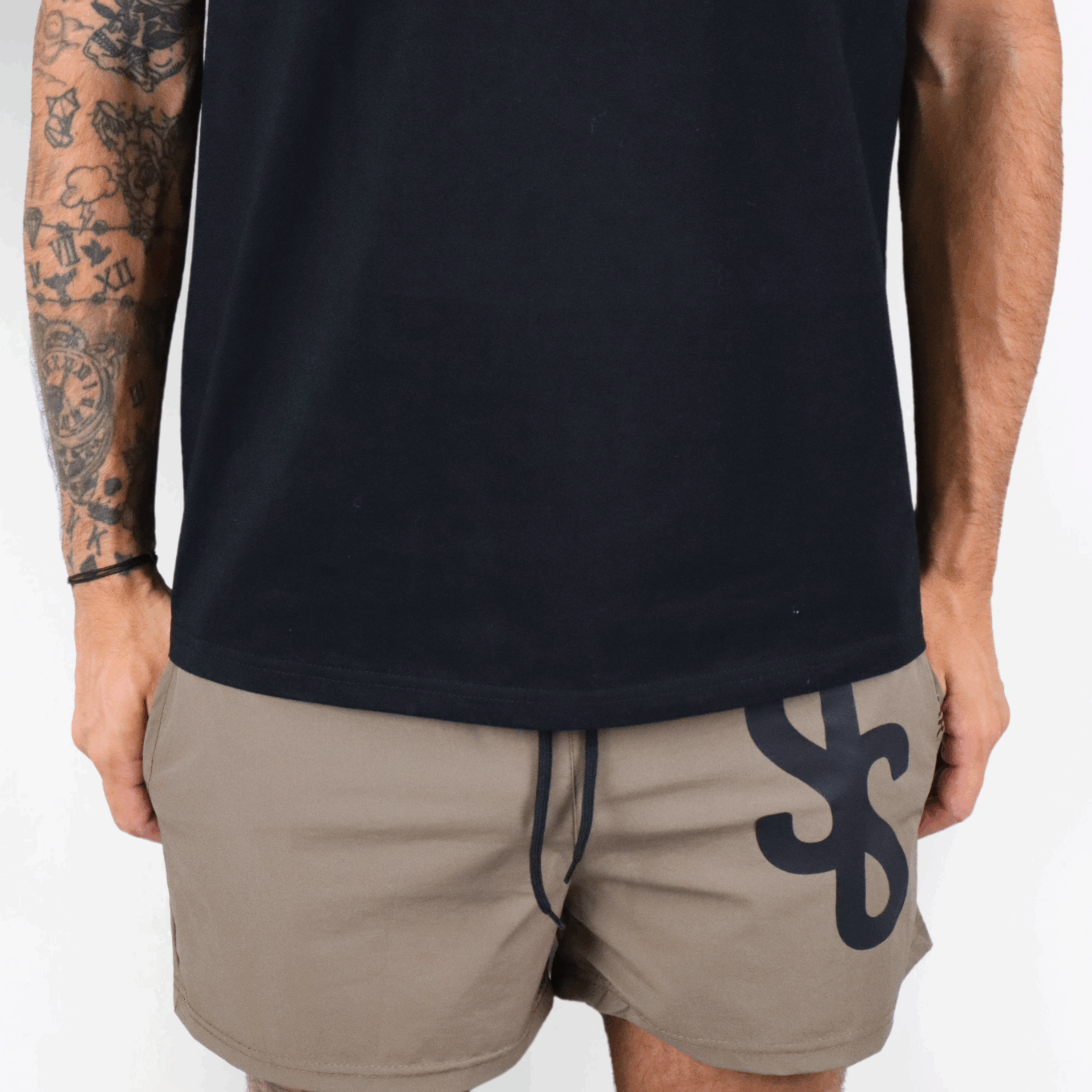 SIS SandMotion – Short de Sport Beige