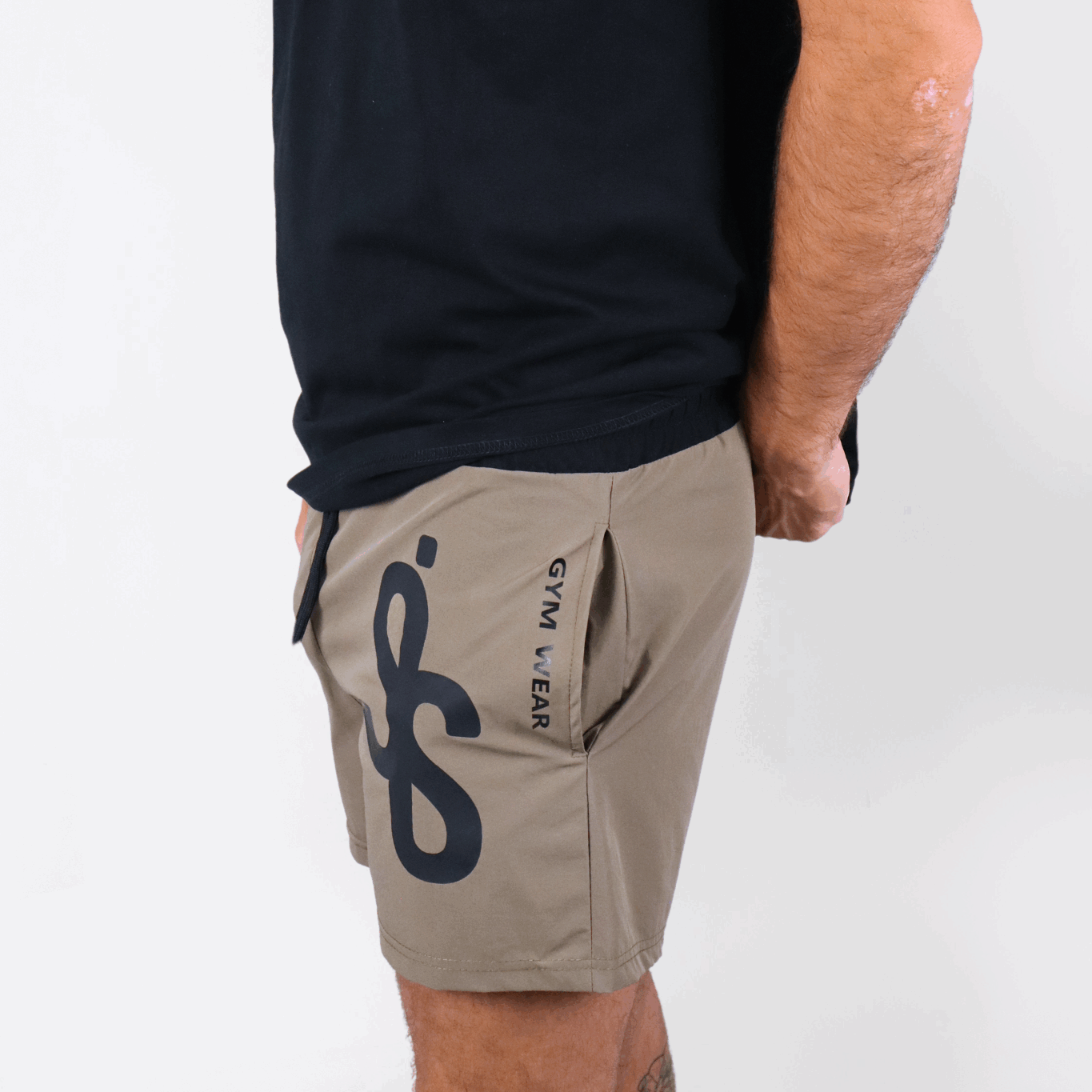 SIS SandMotion – Short de Sport Beige