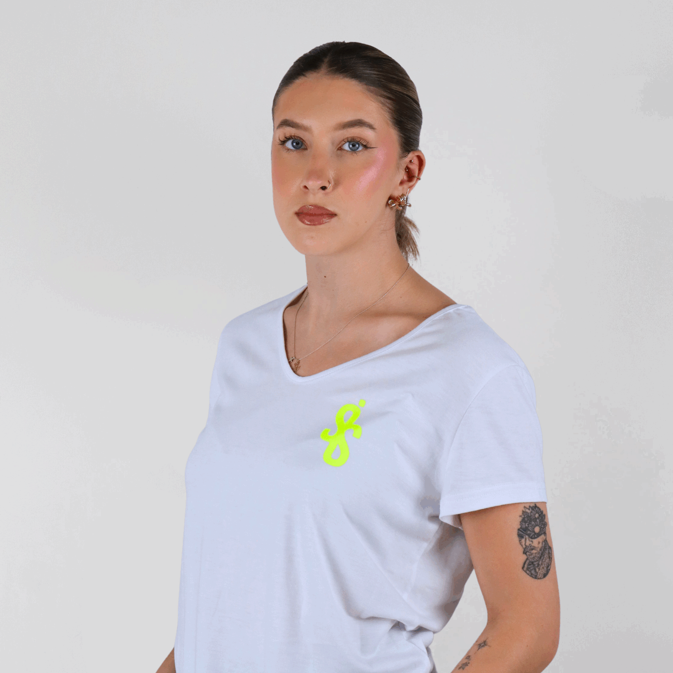 SIS SunGlow Tee – T-shirt Blanc
