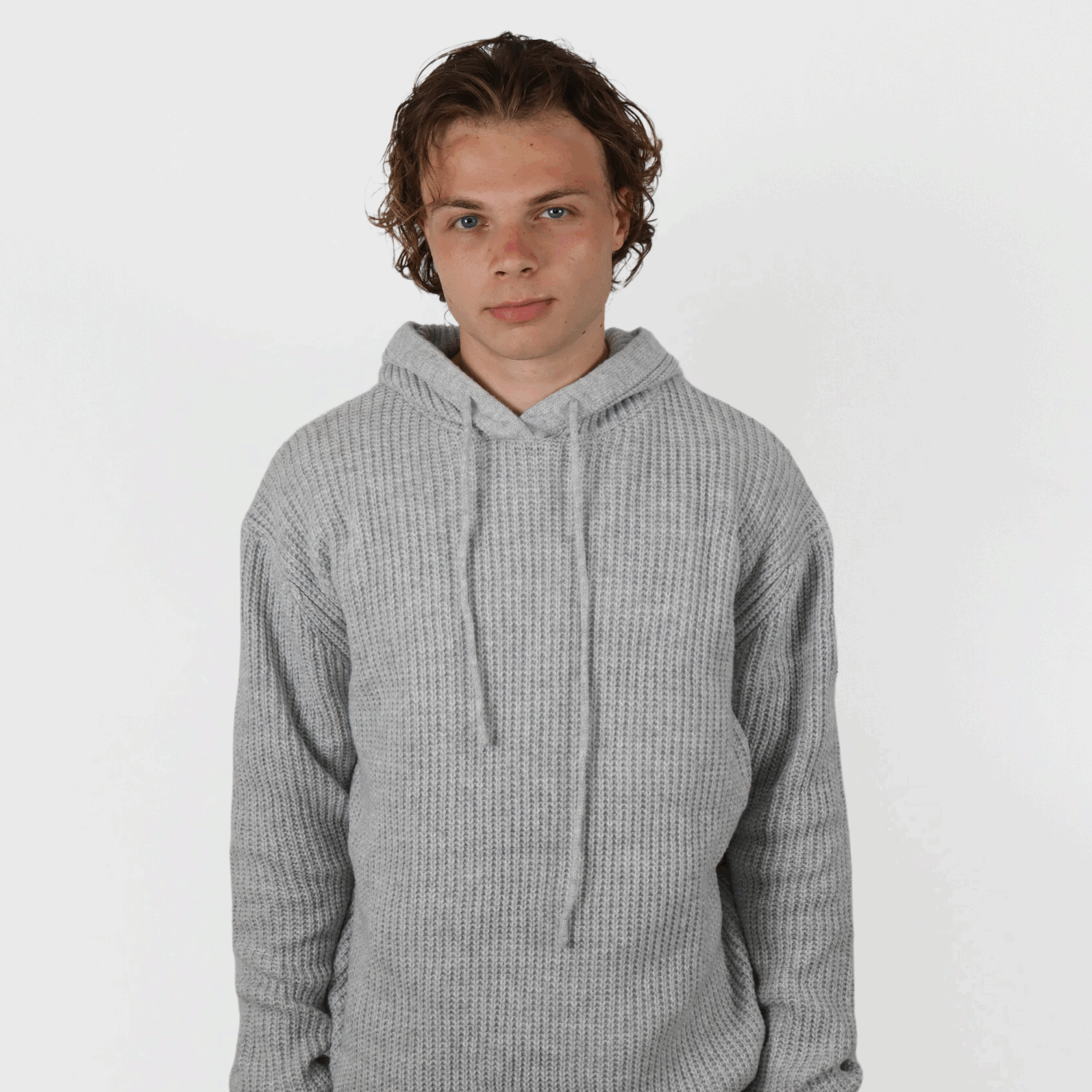 SIS Nordik Touch – Sweat en Laine Gris