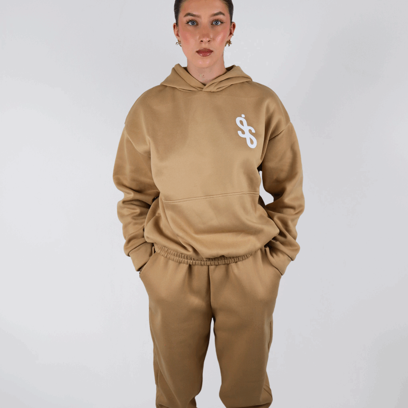 SIS CozyCloud – Ensemble de Survêtement beige