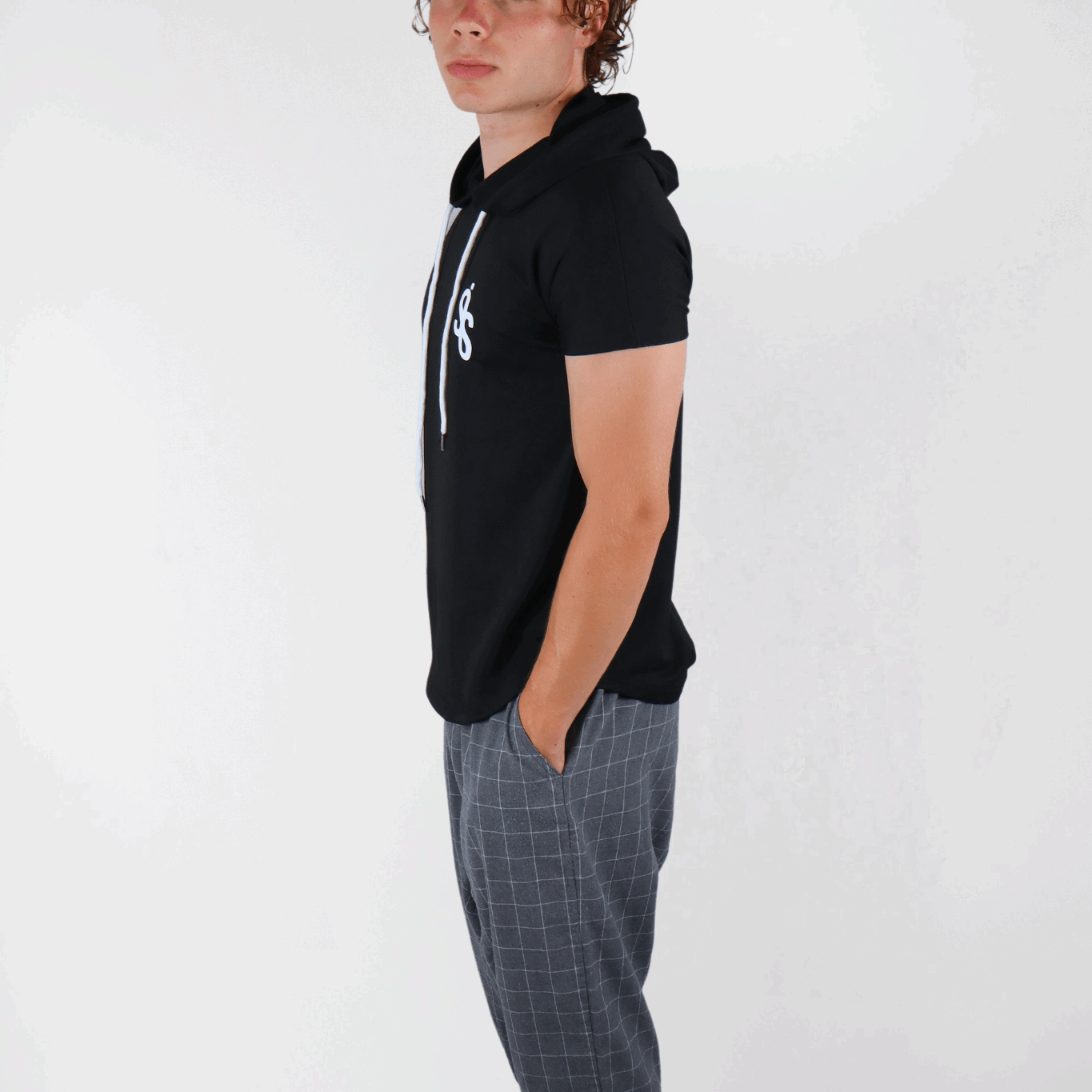 SIS GreyCheck – Pantalon Gris à Carreaux
